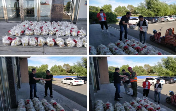 镇赉粮食物流公司开展中秋节慰问活动