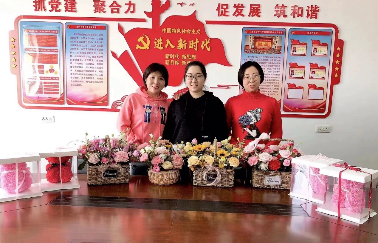 装备公司开展“与美丽为伴，携幸福同行”庆祝“三八”国际妇女节活动