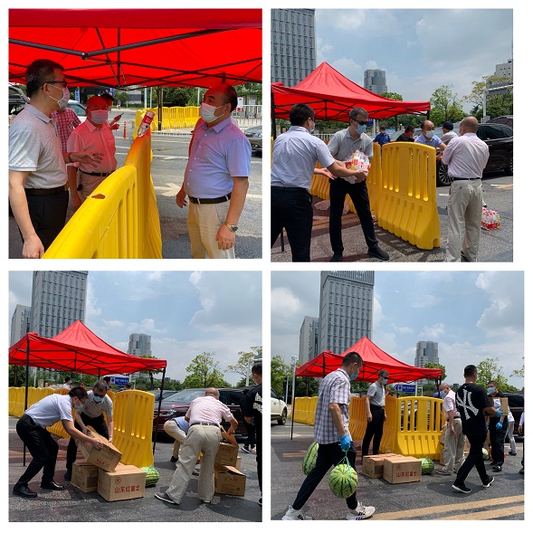 共筑疫情防控战线，武汉公司支援中铁伊通在行动
