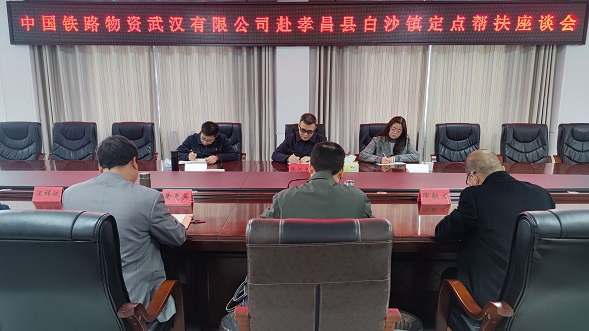 武汉公司赴孝昌县白沙镇开展定点帮扶活动