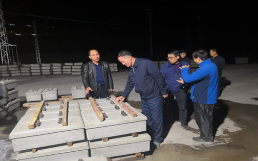 平轨公司顺利通过支承块抽检并成功中标大临铁路支承块