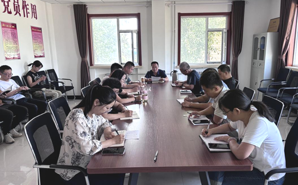 太原轨枕公司党委书记讲授党纪学习教育专题纪律党课